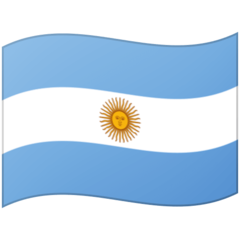 The flag of Argentina