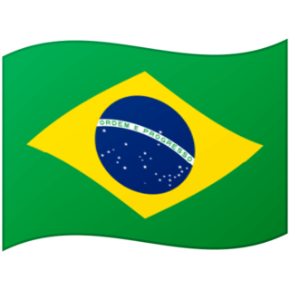 The flag of Brazil